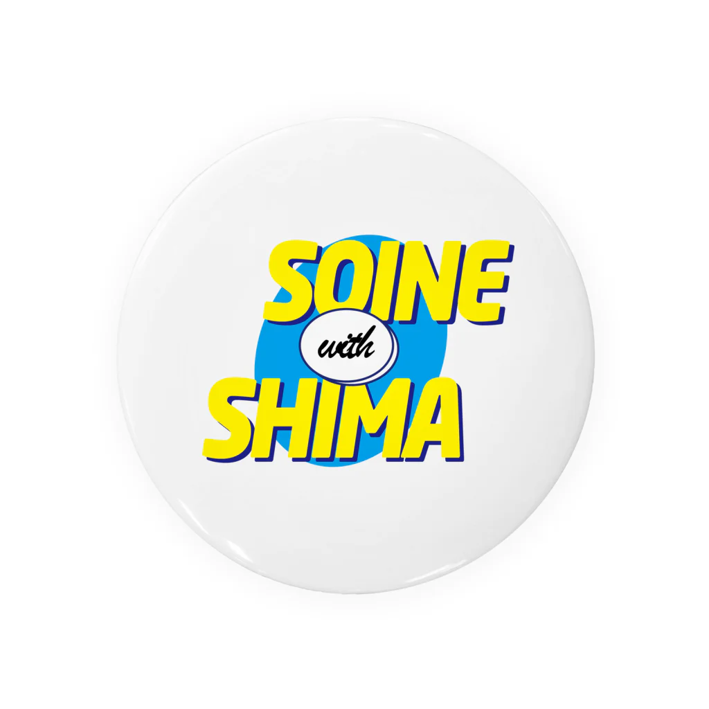 kneeのSOINE WITH SHIMA 缶バッジ