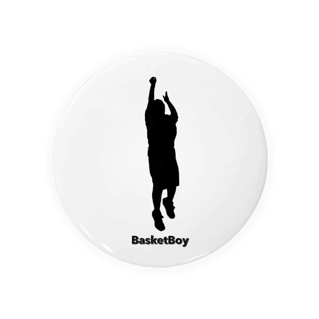 BasketBoyのＢasketBoy 缶バッジ