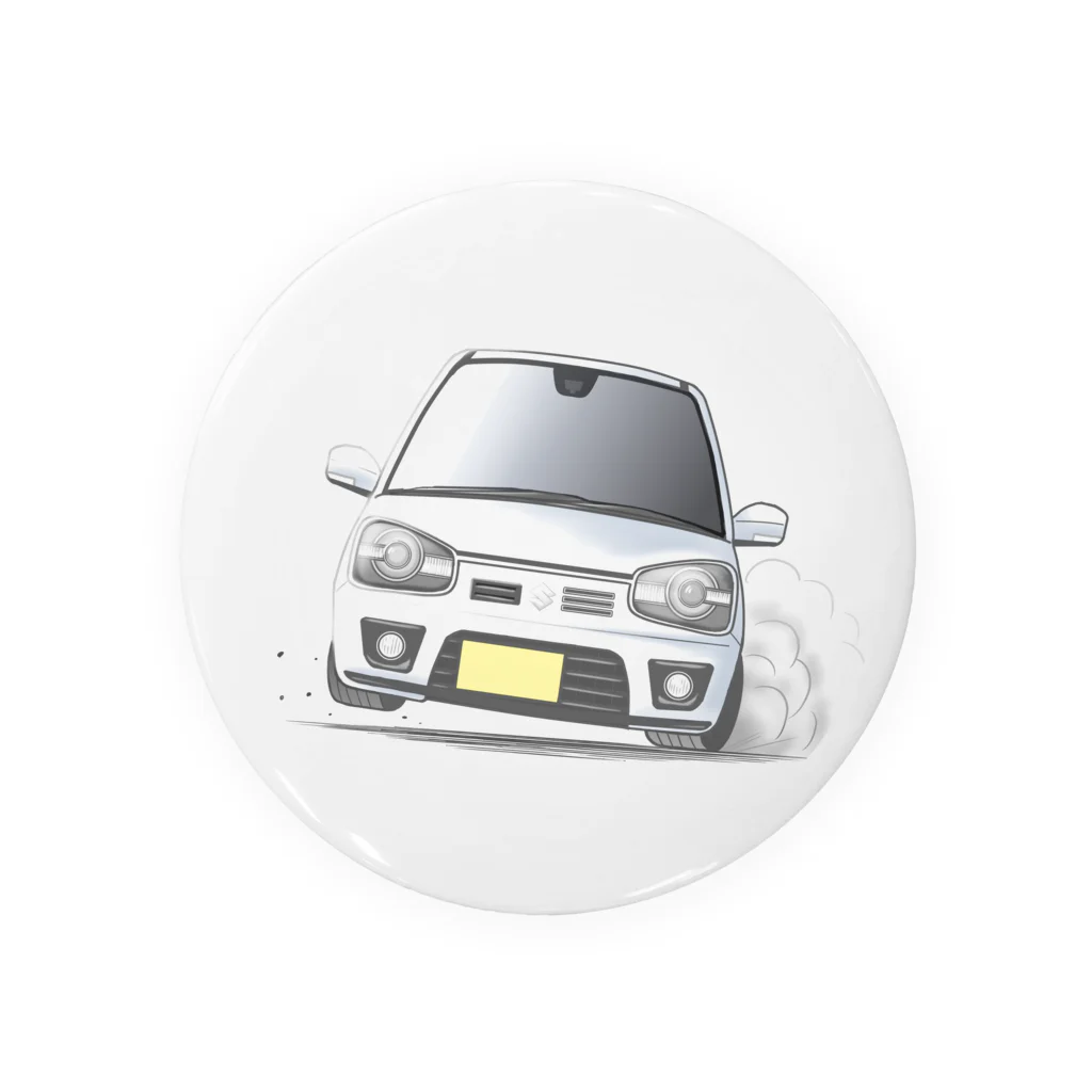 しろヤギのお店のKCARディフォルメイラスト Tin Badge