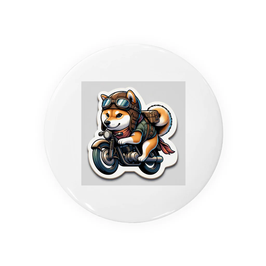 シバライダーロードの柴ライダーロード Tin Badge