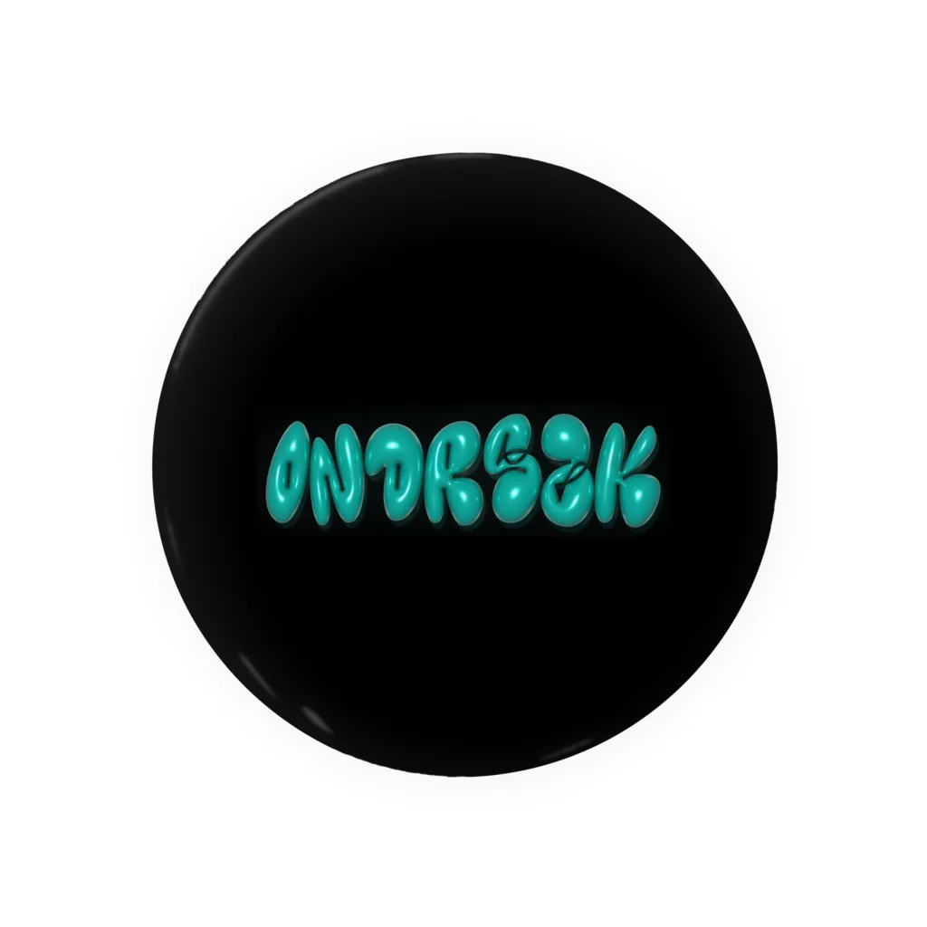 オノデラシズクのオノデラシズクロゴ Tin Badge