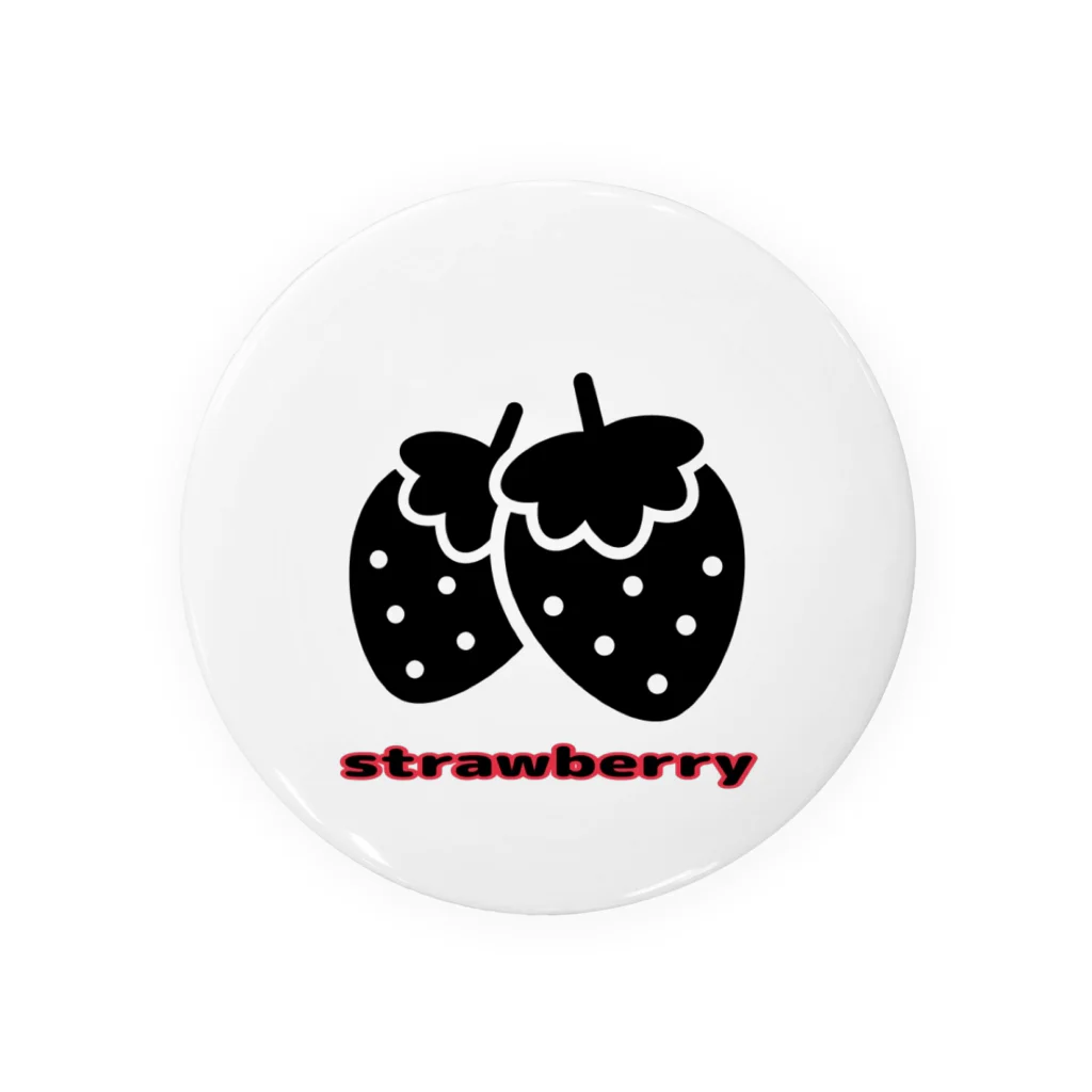 strawberry ON LINE STORE ✕　北海道特別グッズSHOPのstrawberry 缶バッジ