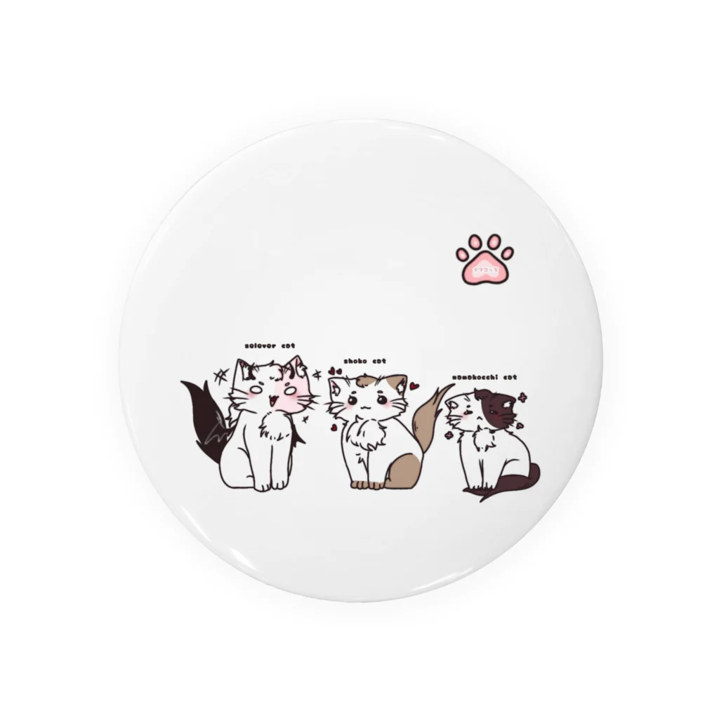 ナマコっちのナマコっち猫登場 Tin Badge