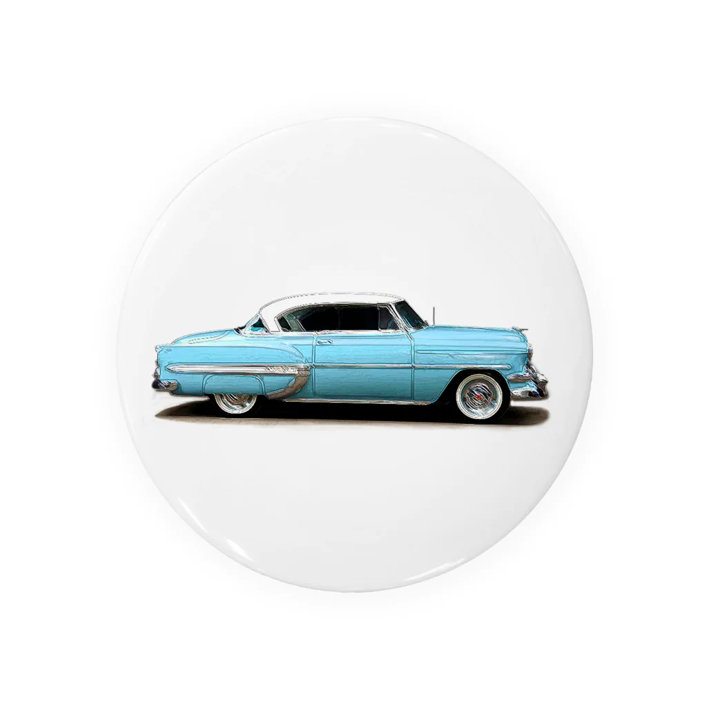 wowwooのChevrolet Bel Air　BLUE Tin Badge