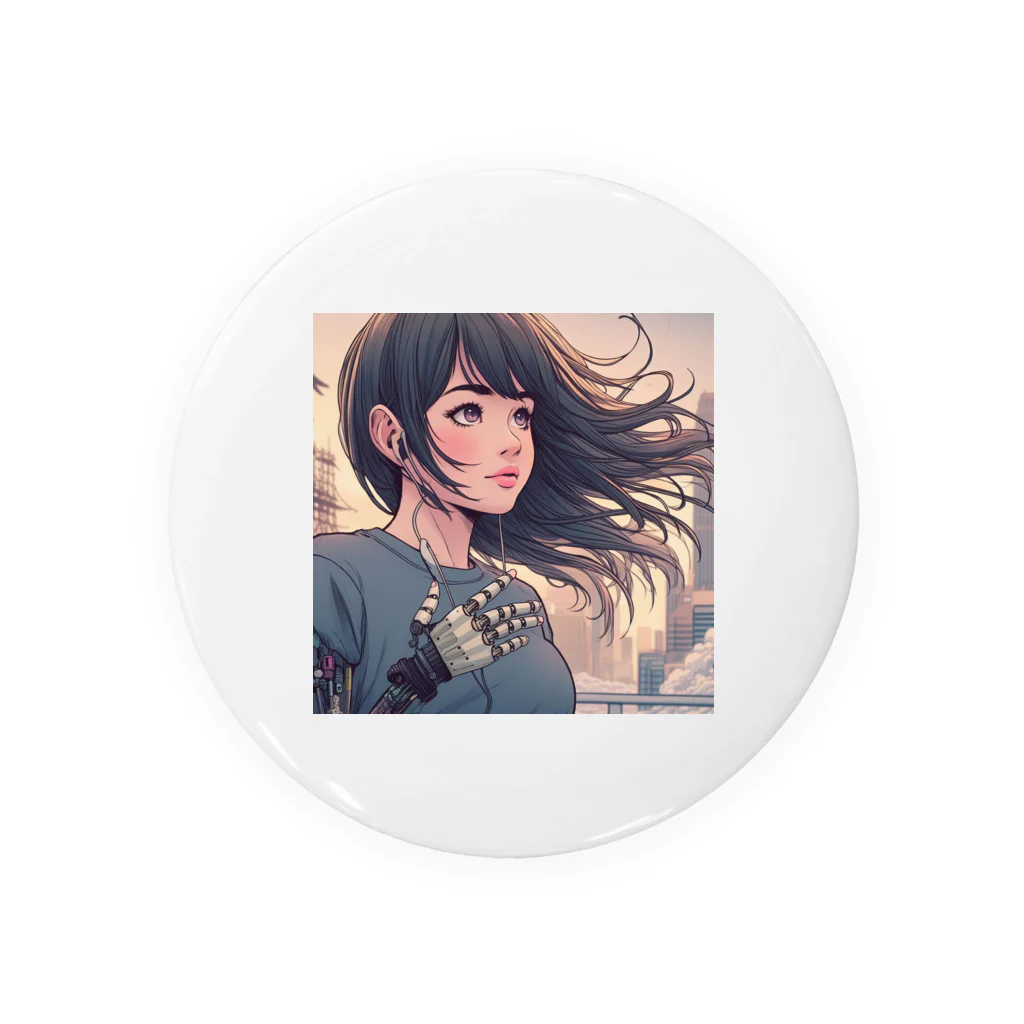 KINOSANのアーテクト少女　奈緒 Tin Badge