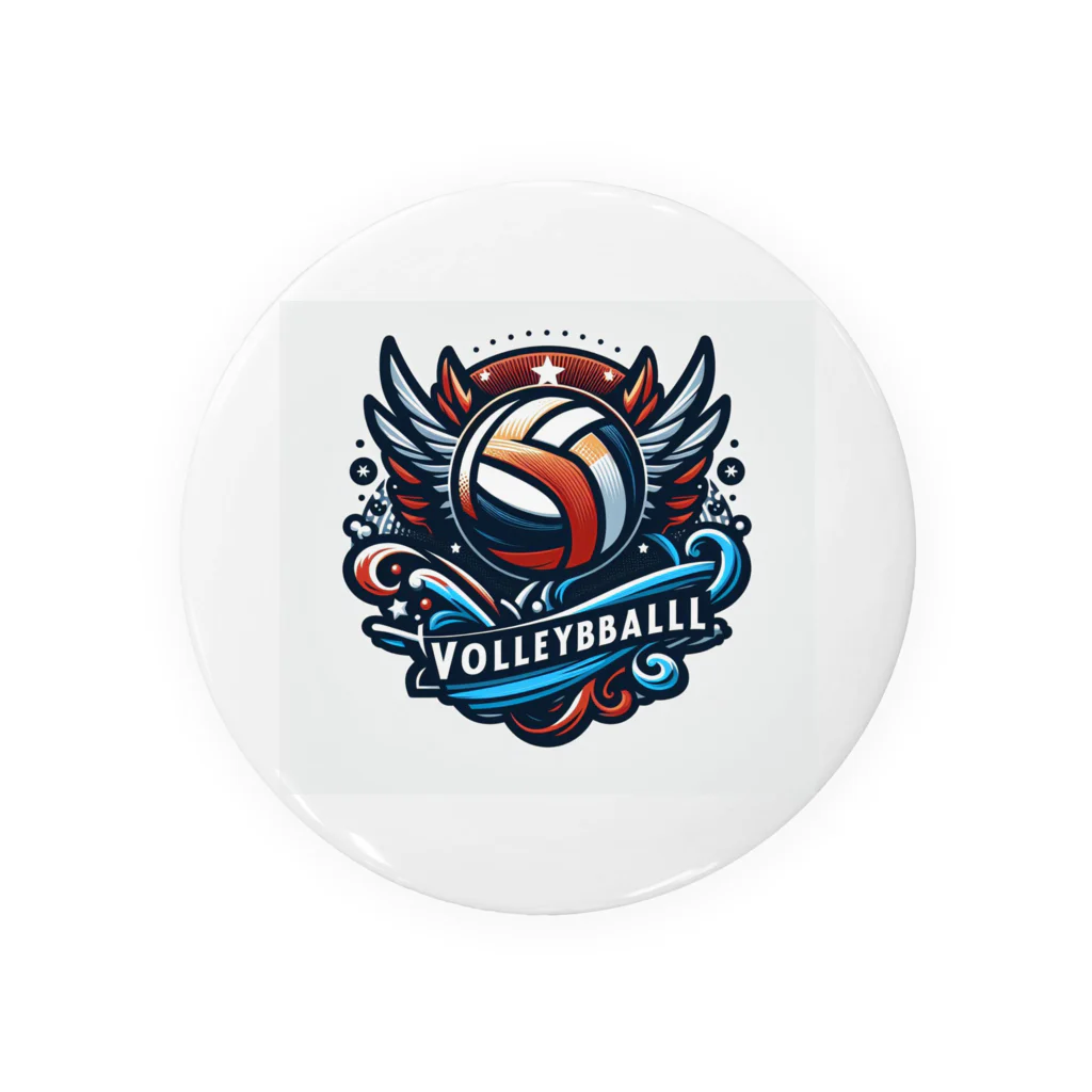 【volleyball online】のLINEスタンプ風 Tin Badge