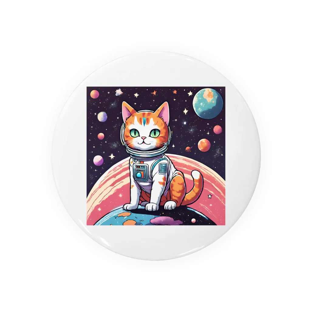 ochahanaの宇宙捜査隊すぺねこ Tin Badge