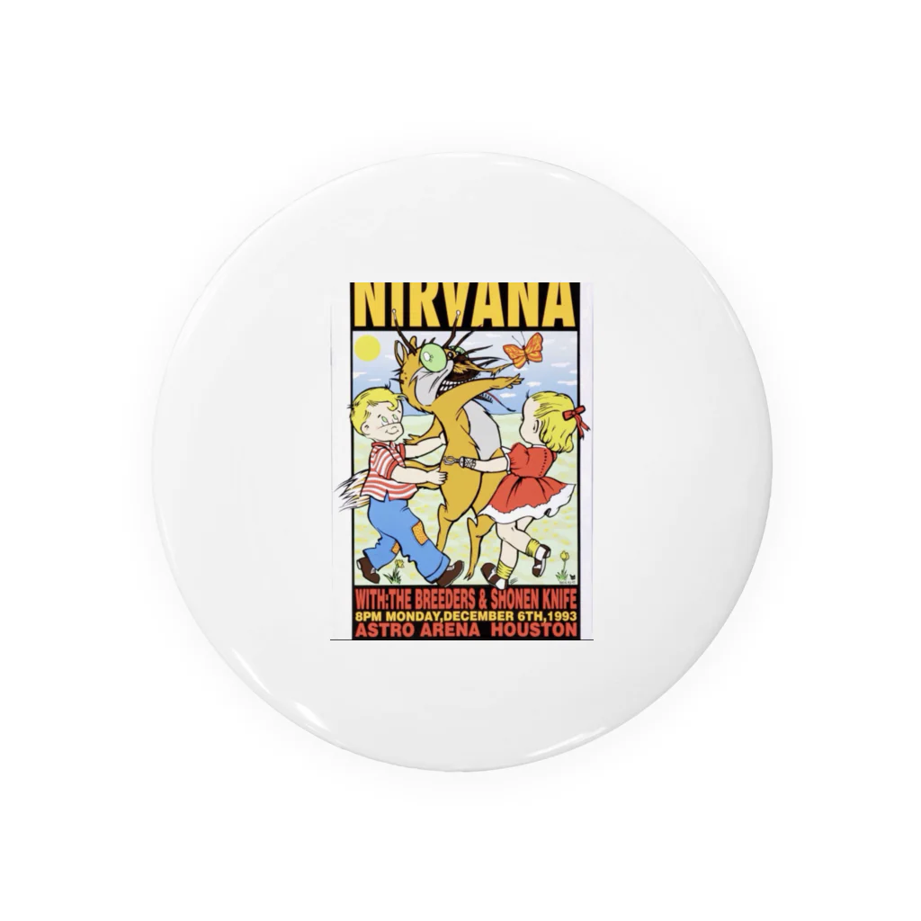 OasisOasis1031のnirvana Tin Badge