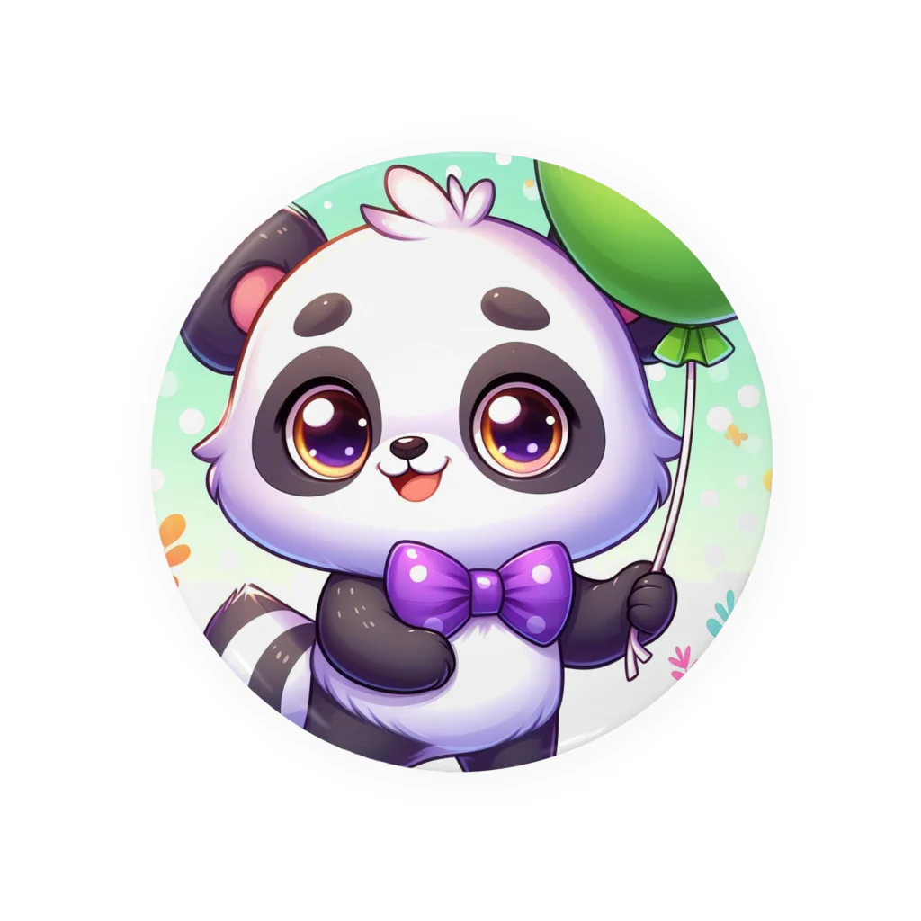 アニマルキャラクターショップのcute panda Tin Badge