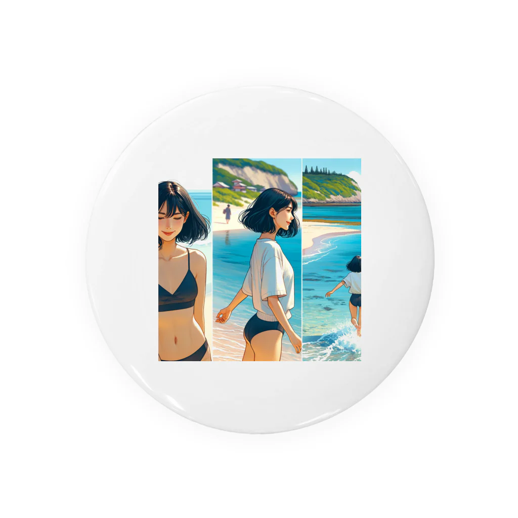 okinawa-okinawa-okinawaの夏の思い出１ Tin Badge