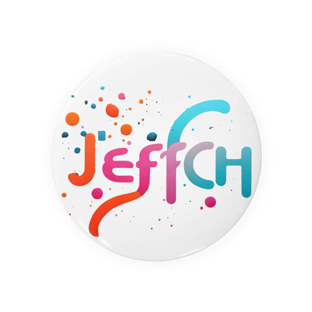 JeffchのJeffch(架空) 缶バッジ