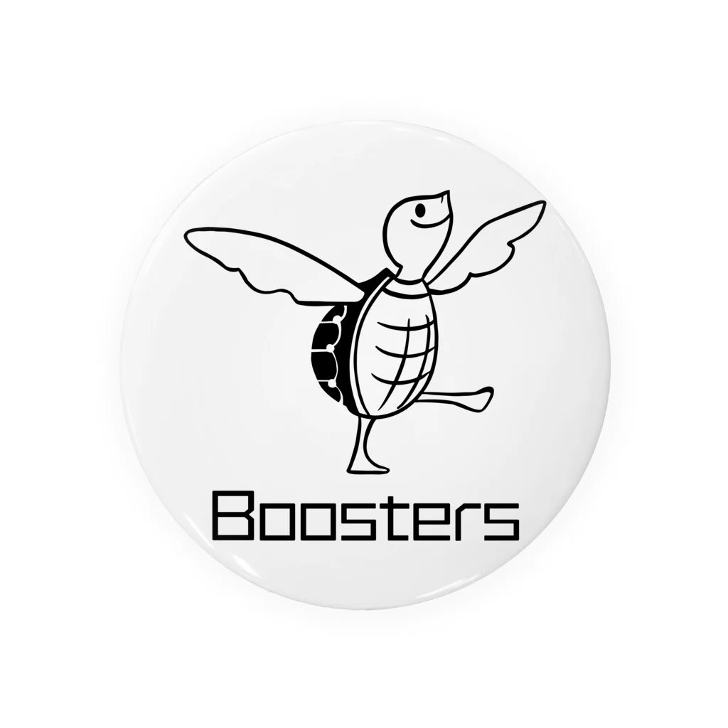 Boostersのブースト亀 缶バッジ
