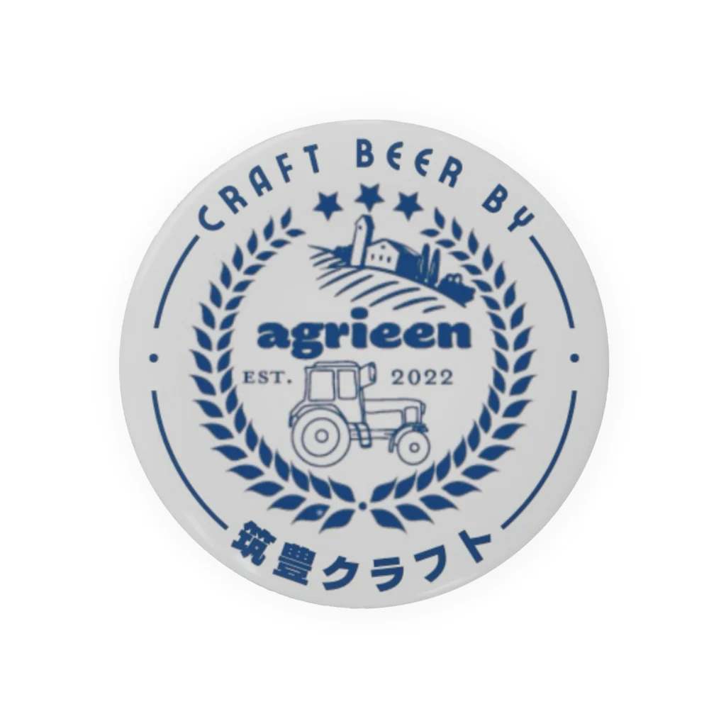 ボタヤマスタイルのagrieennエンブレム Tin Badge