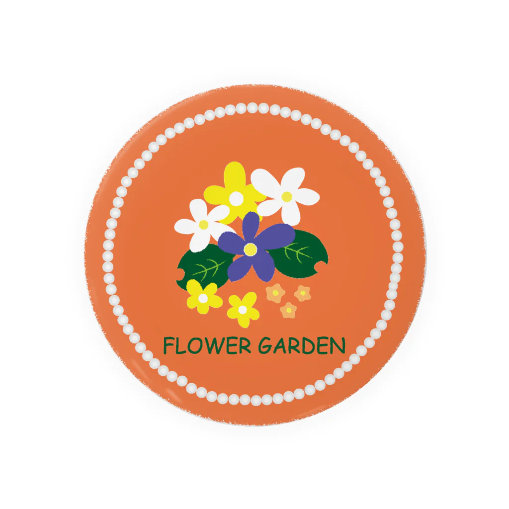 REDMOON_SAPPOROのFlower garden2 Tin Badge