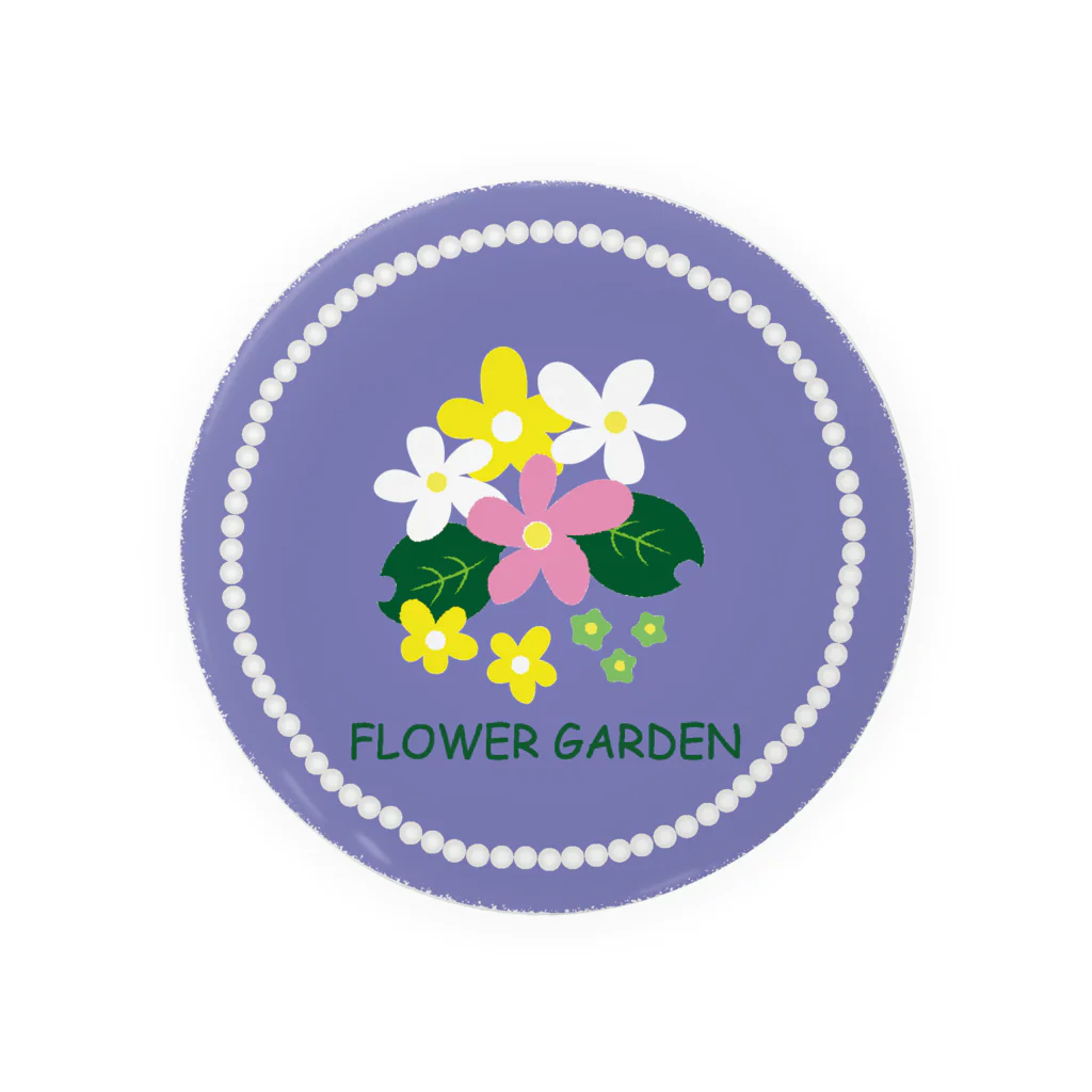 REDMOON_SAPPOROのFlower garden3 Tin Badge