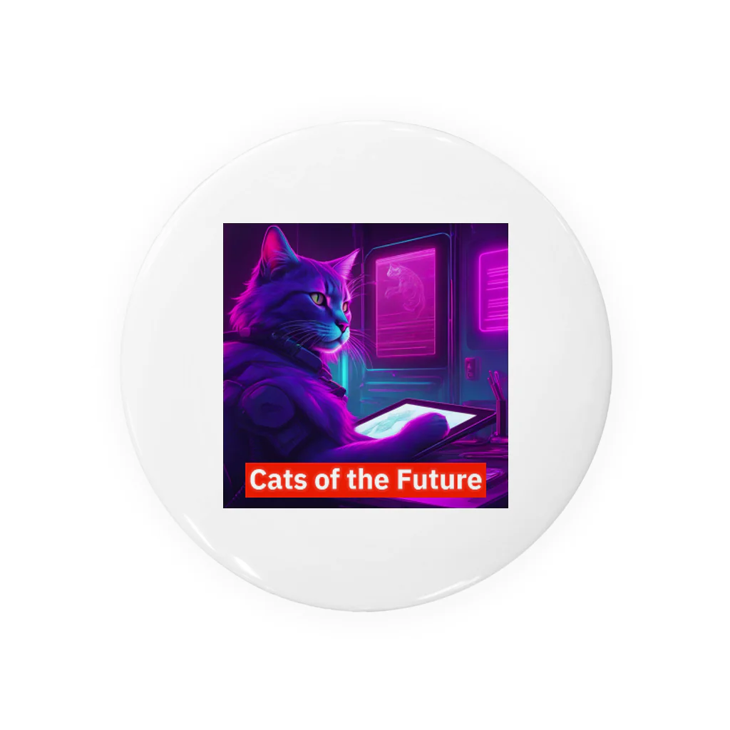 THE NOBLE LIGHTのCats of the Future 缶バッジ