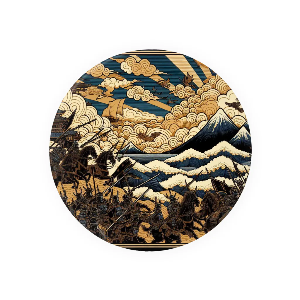 SAMURAI GEARのKASSEN Tin Badge