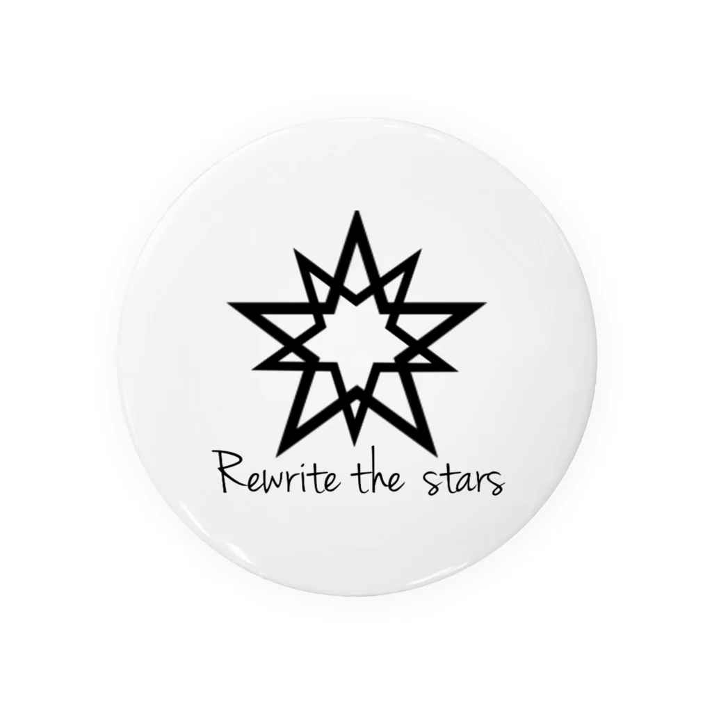 JのRewrite the  stars Tin Badge