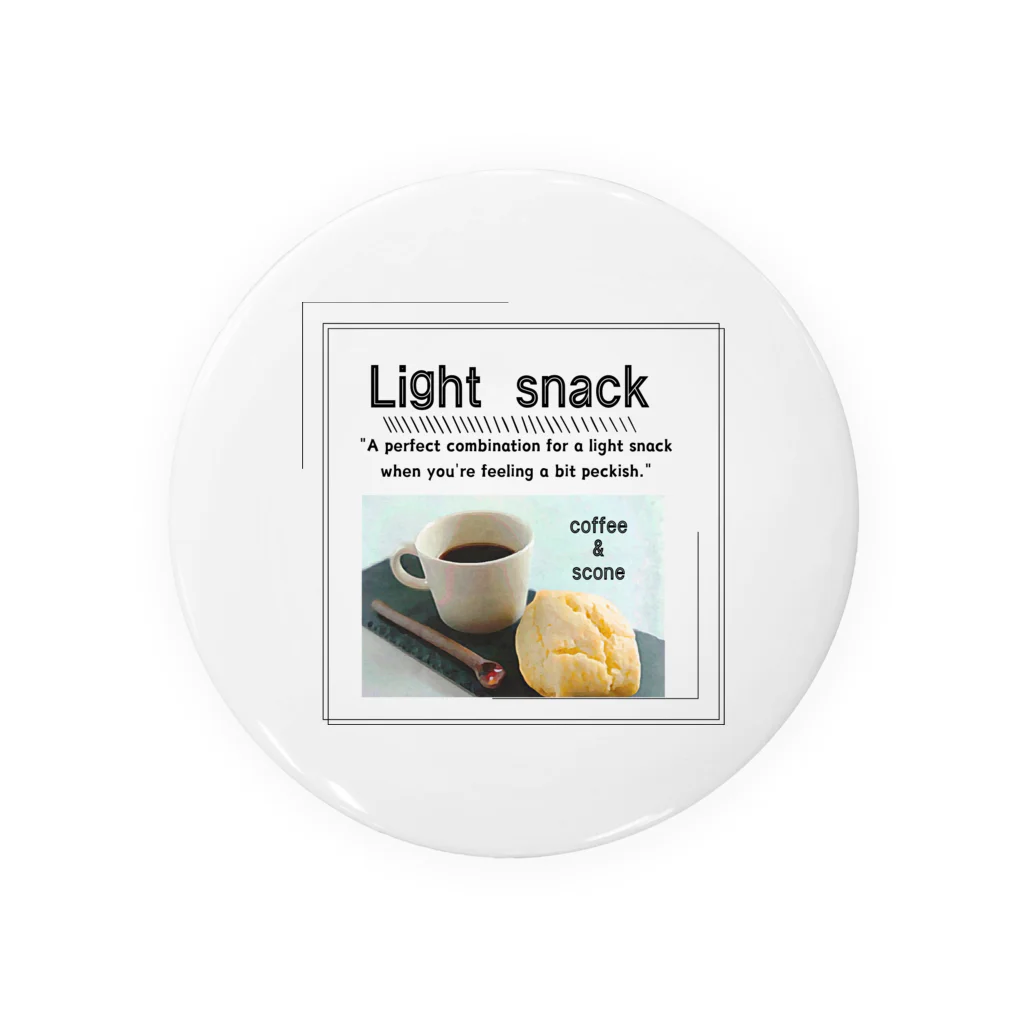 rokkakukikakuのLight　snack 缶バッジ
