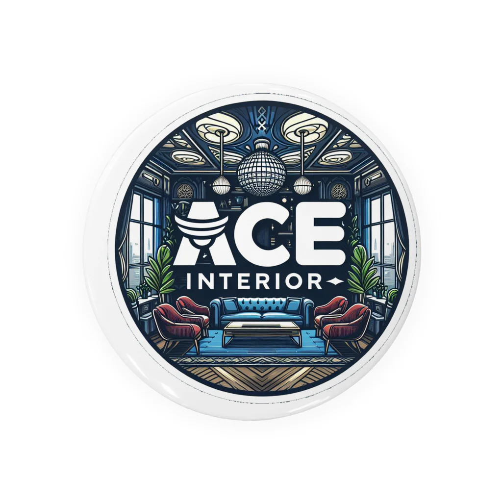 ace interiorのエースインテリア　グッズ Tin Badge