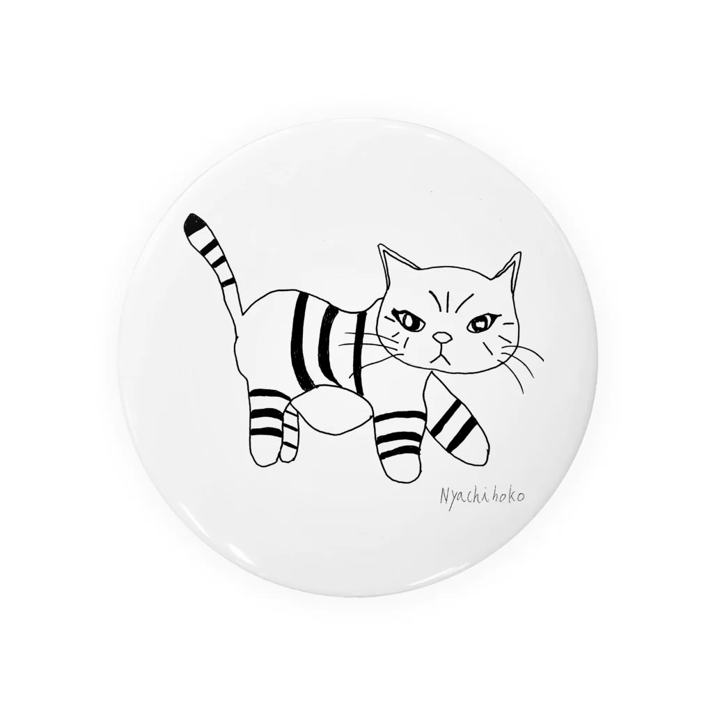 にゃちほこの通りすがりの猫 Tin Badge