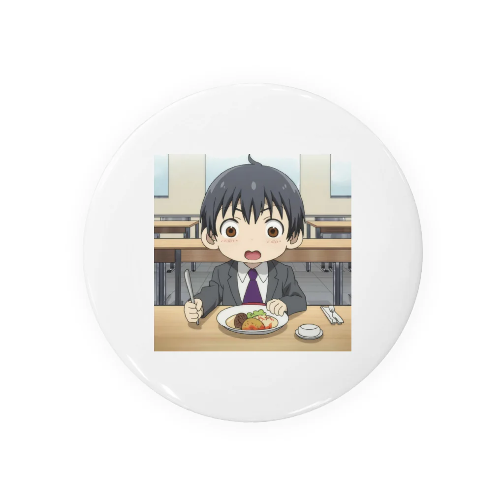 なお（ｻﾗﾘｰﾏﾝ）＠AI使って情報発信中の社員食堂＠サラリーマン Tin Badge