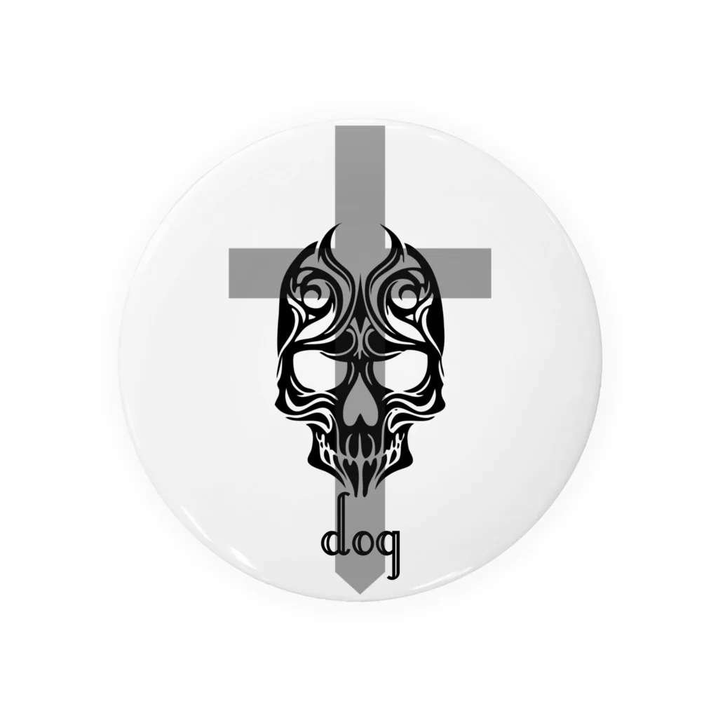 dog ドッグのdog Tin Badge