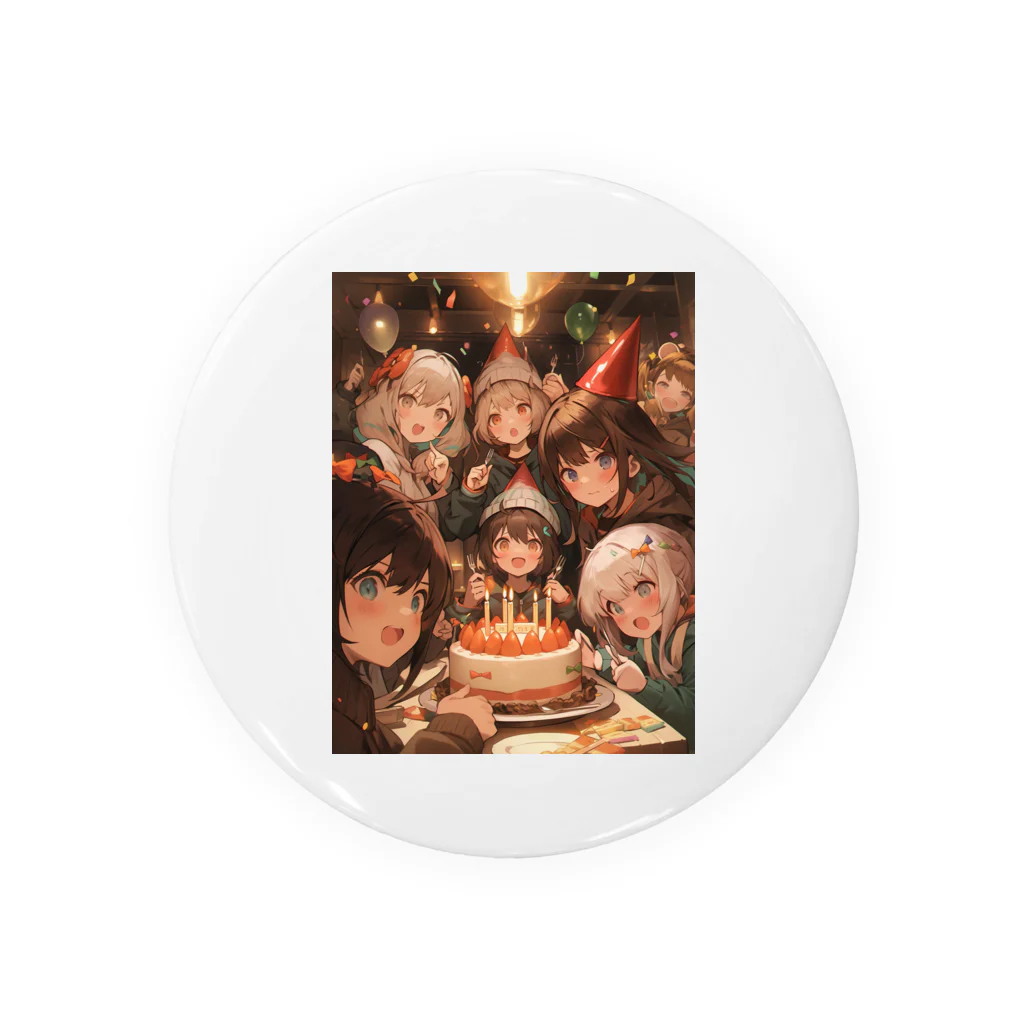 AQUAMETAVERSEの誕生日パーティーだ アメジスト 2846 Tin Badge