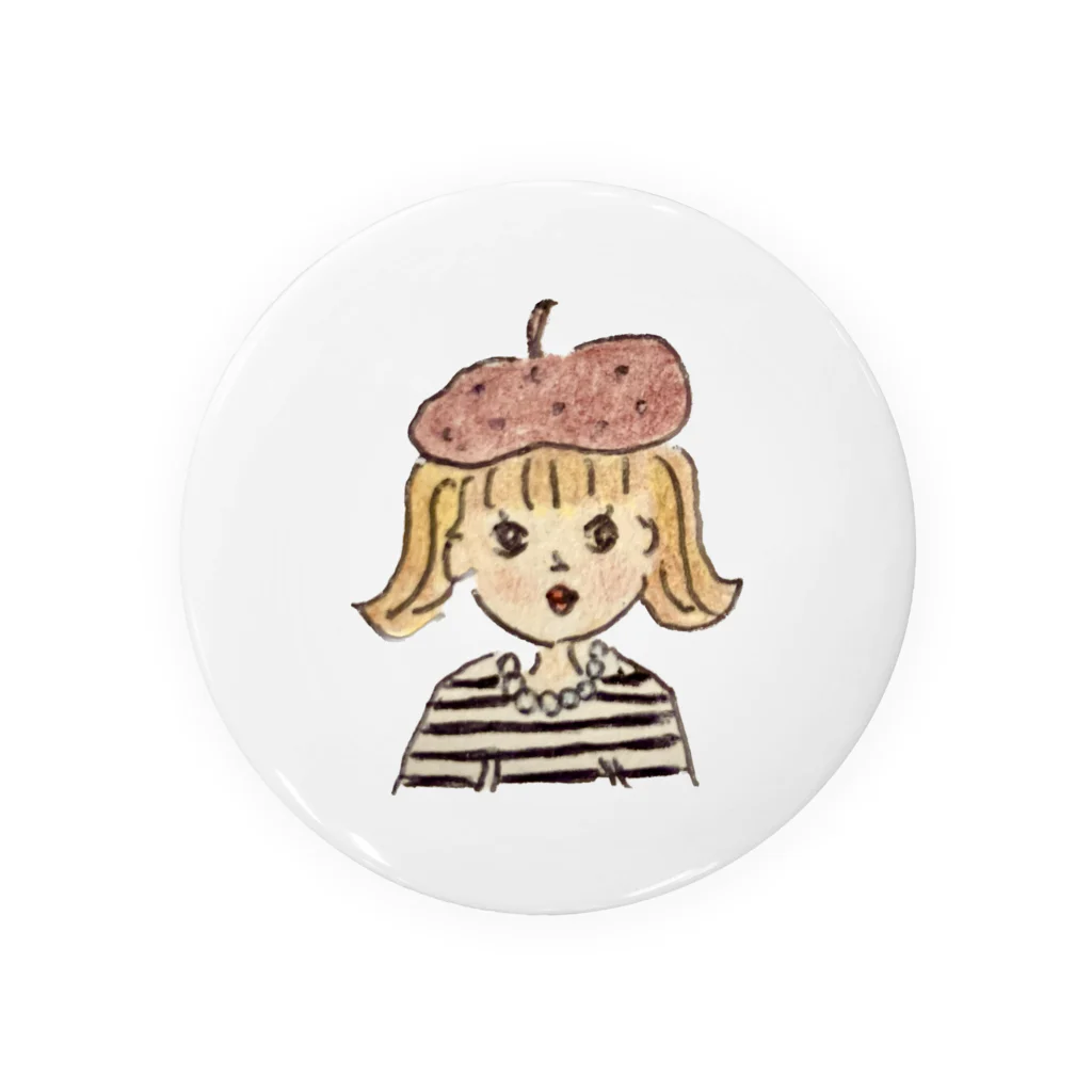 Rose et FraiseのAnne Tin Badge