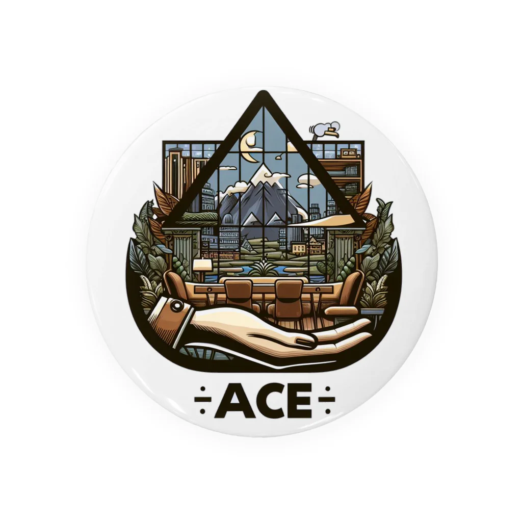 ace interiorのエースインテリアグッズ Tin Badge
