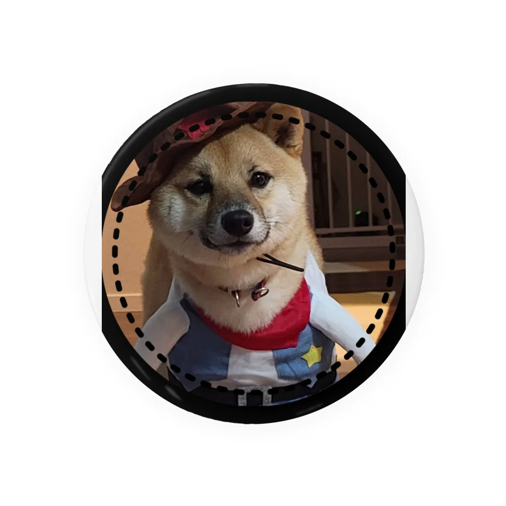 117hibikiの柴犬COOUo･ｪ･oU Tin Badge