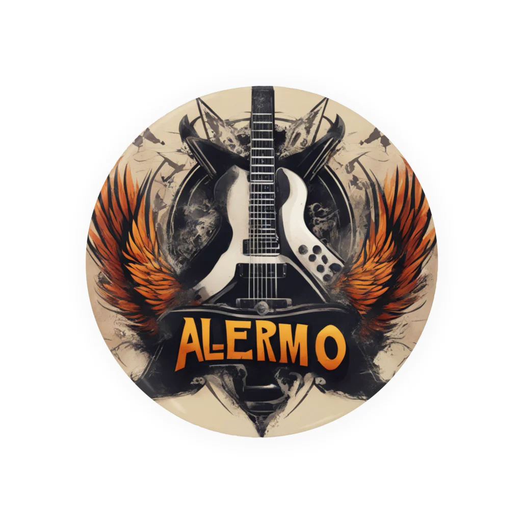 ALERMOのALERMO ギターデザイン Tin Badge