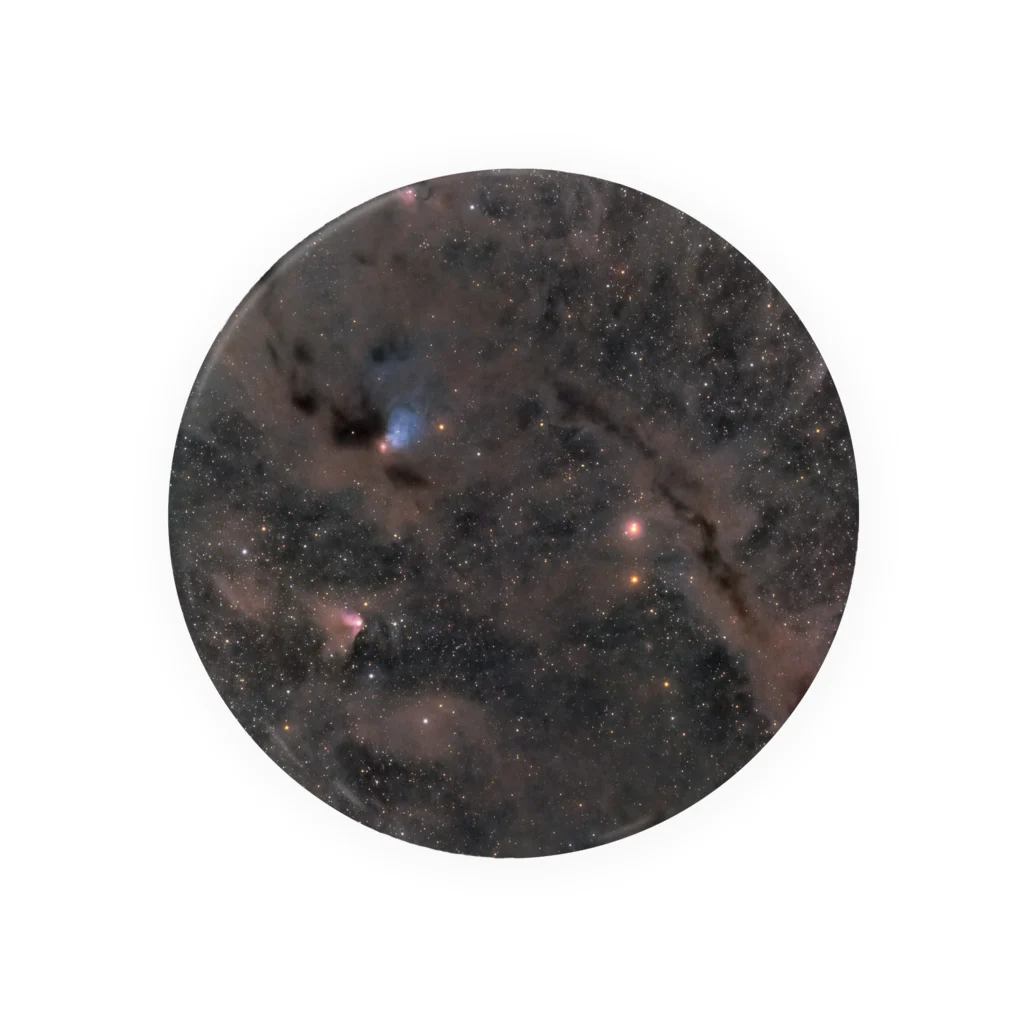 S204_NanaのNGC1539と分子雲 Tin Badge