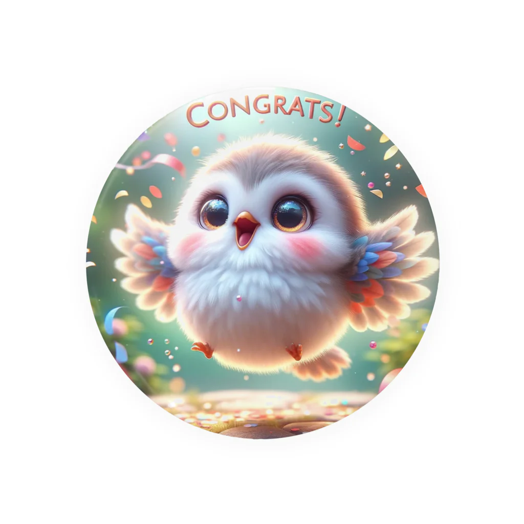 mimikkyu322のCngrats　Bird Tin Badge