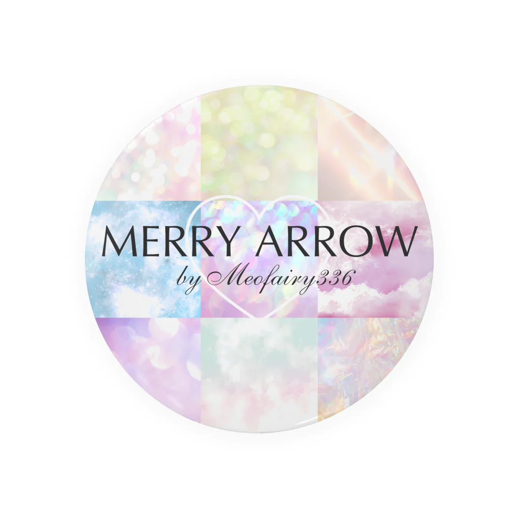 MERRY ARROW by meofairy336のMERRY ARROW LOGO 缶バッジ
