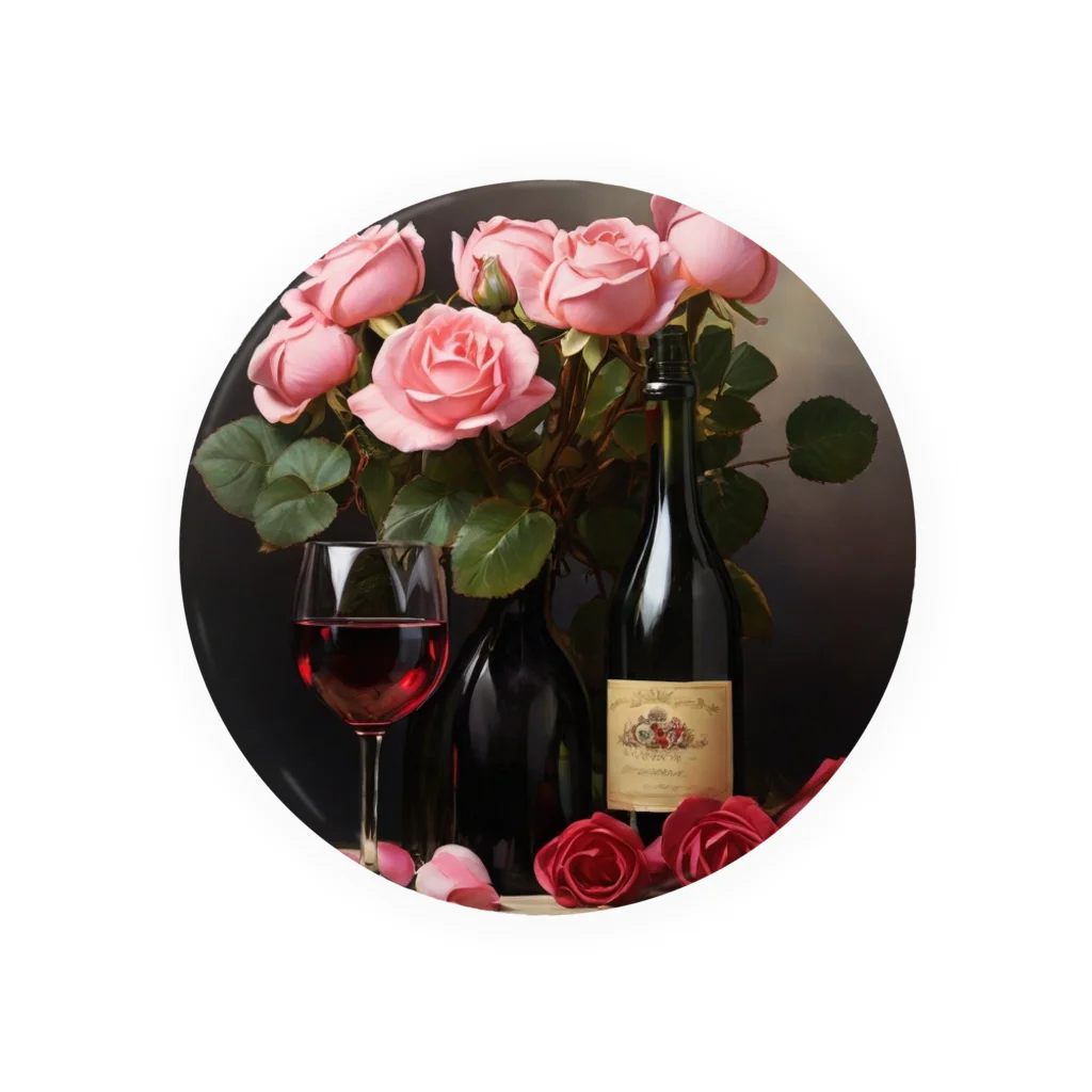 KINTA.MARIAのDays of Wine and Roses Tin Badge