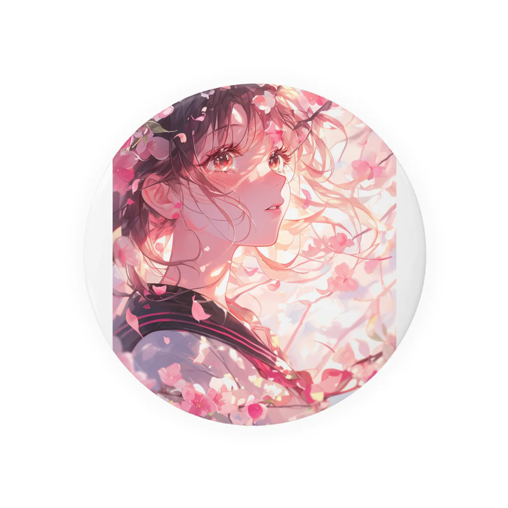 AQUAMETAVERSEの桜と私ラフルール1859 Tin Badge