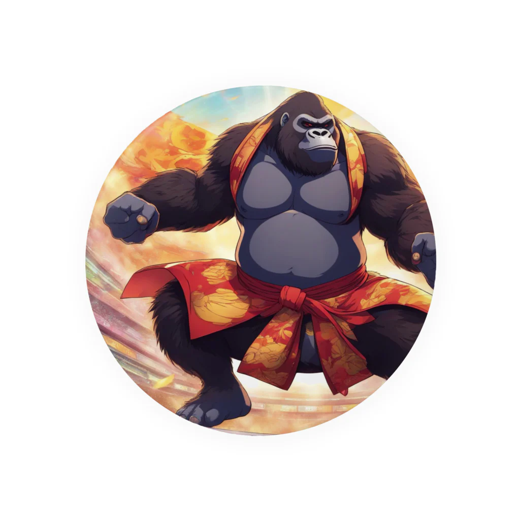 ASWのアニマル相撲レスラーズ/Animal Sumo Wrestlers Tin Badge