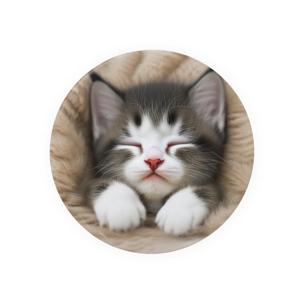 ks-staffの😺癒し猫シリーズ💖 Tin Badge