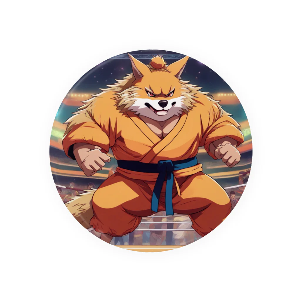 ASWのアニマル相撲レスラーズ/Animal Sumo Wrestlers Tin Badge