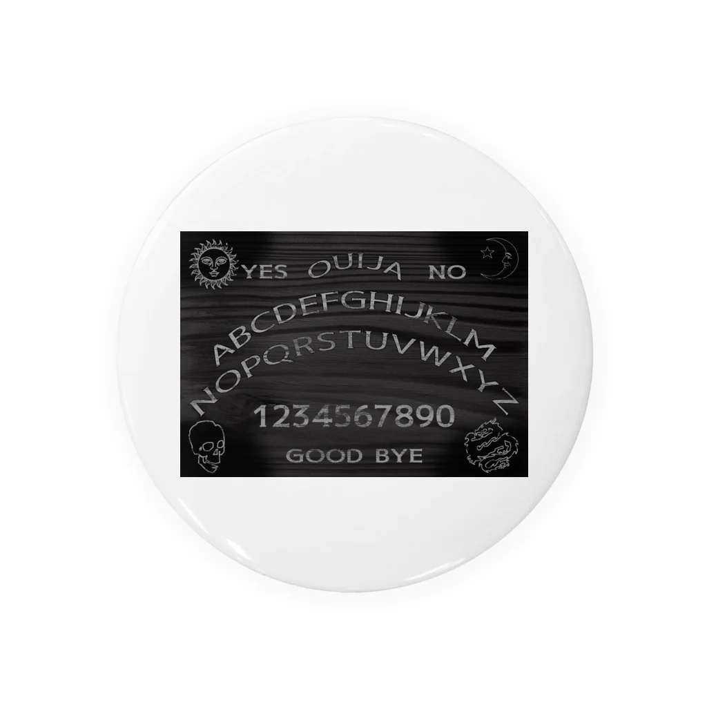 Ａ’ｚｗｏｒｋＳのBLACK OUIJA BOARD 缶バッジ