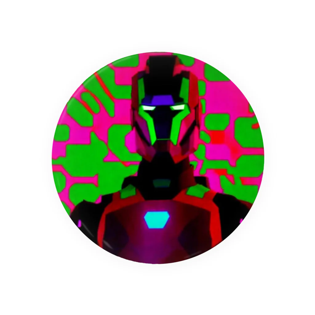 cyborg_dot_comのサブスク好きのビゲポ Tin Badge