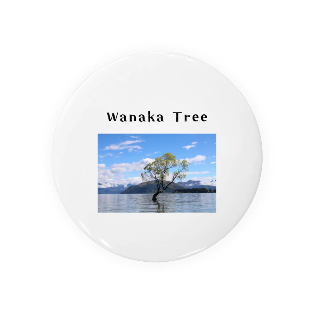 絶景の宝石箱のWanaka Tree〜自然の宝石箱:ニュージランドより〜 缶バッジ