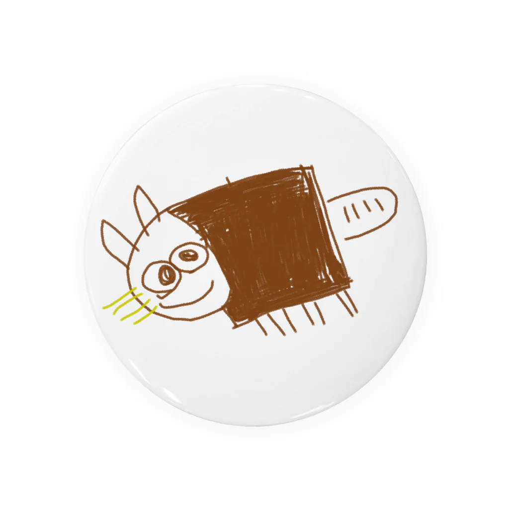 Chikuriのねこ Tin Badge