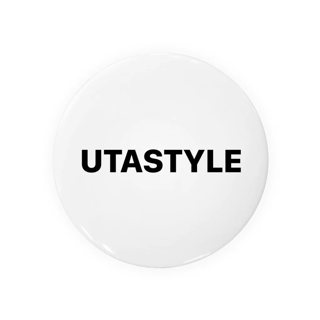 UTASTYLEのロゴ Tin Badge