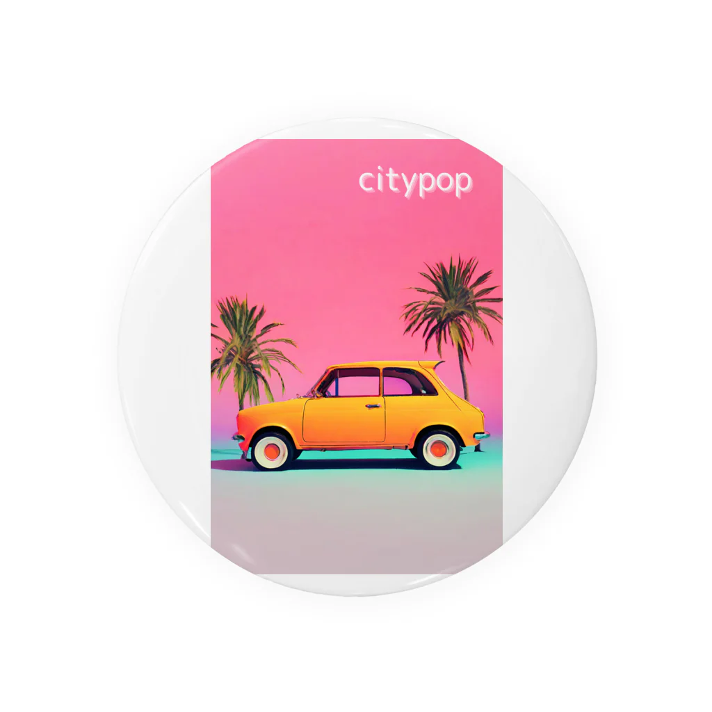 80s_popの80s CityPop No.19 Tin Badge