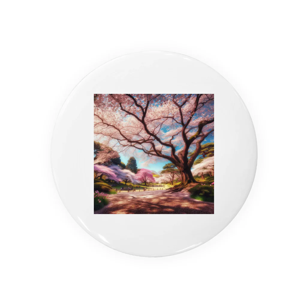 bobokeの桜 Tin Badge