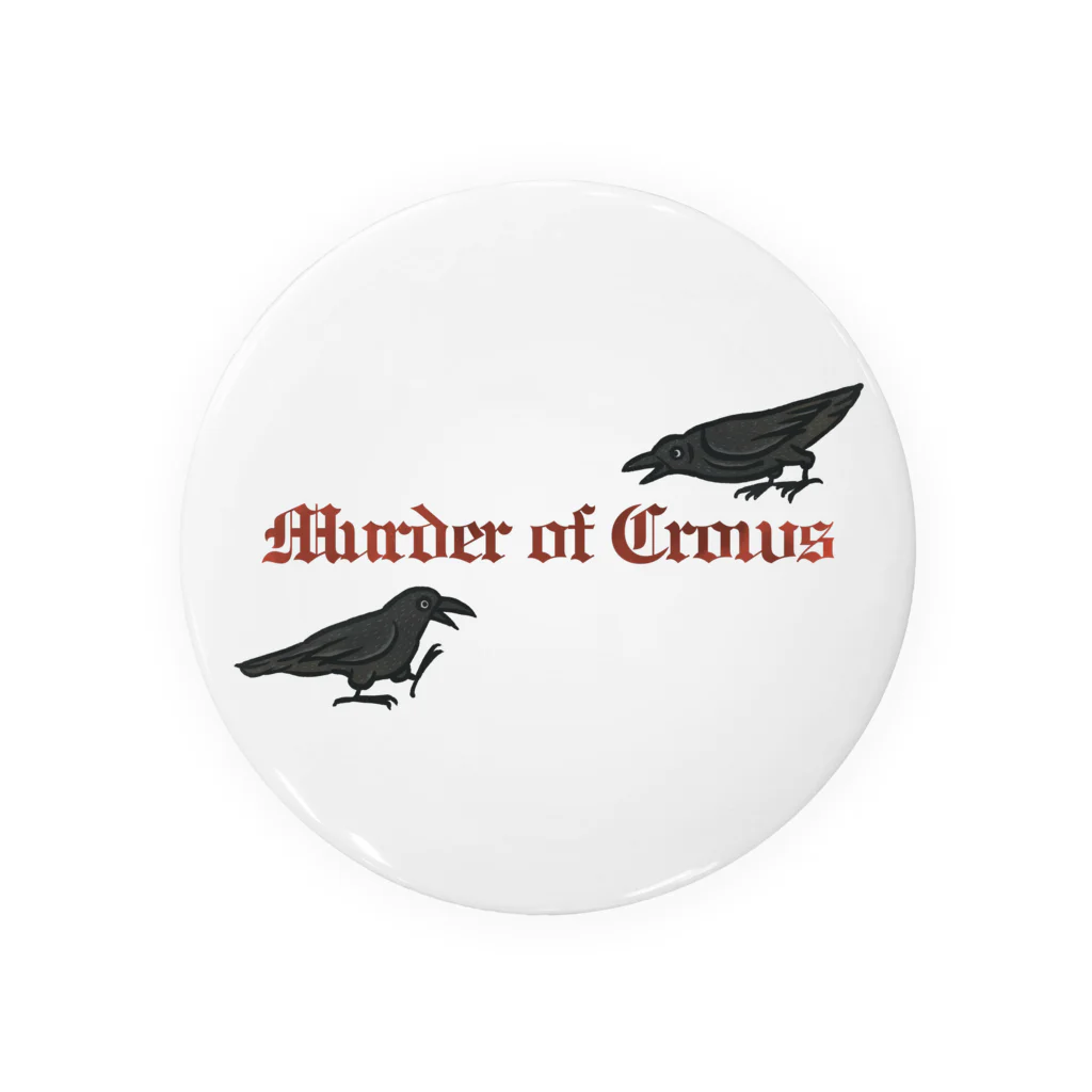 Yellow_SparrowのMurder of Crows Tin Badge