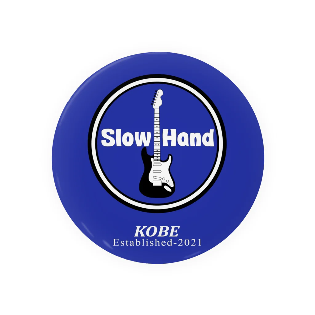 SLOWHAND神戸公式グッズの音楽スタジオSLOWHANDグッズ Tin Badge