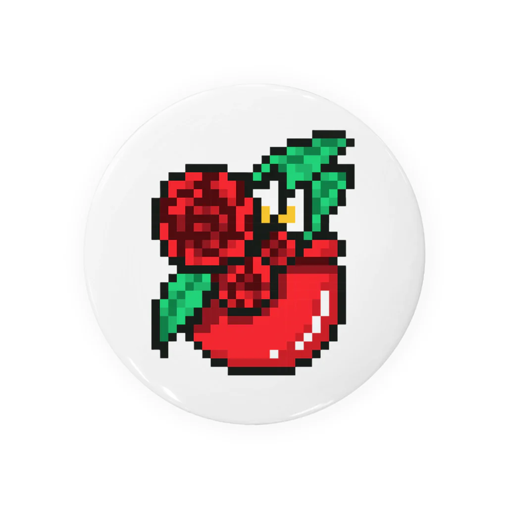 りんご飴Lv100🍎もりりんのりんご飴Lv100 Tin Badge